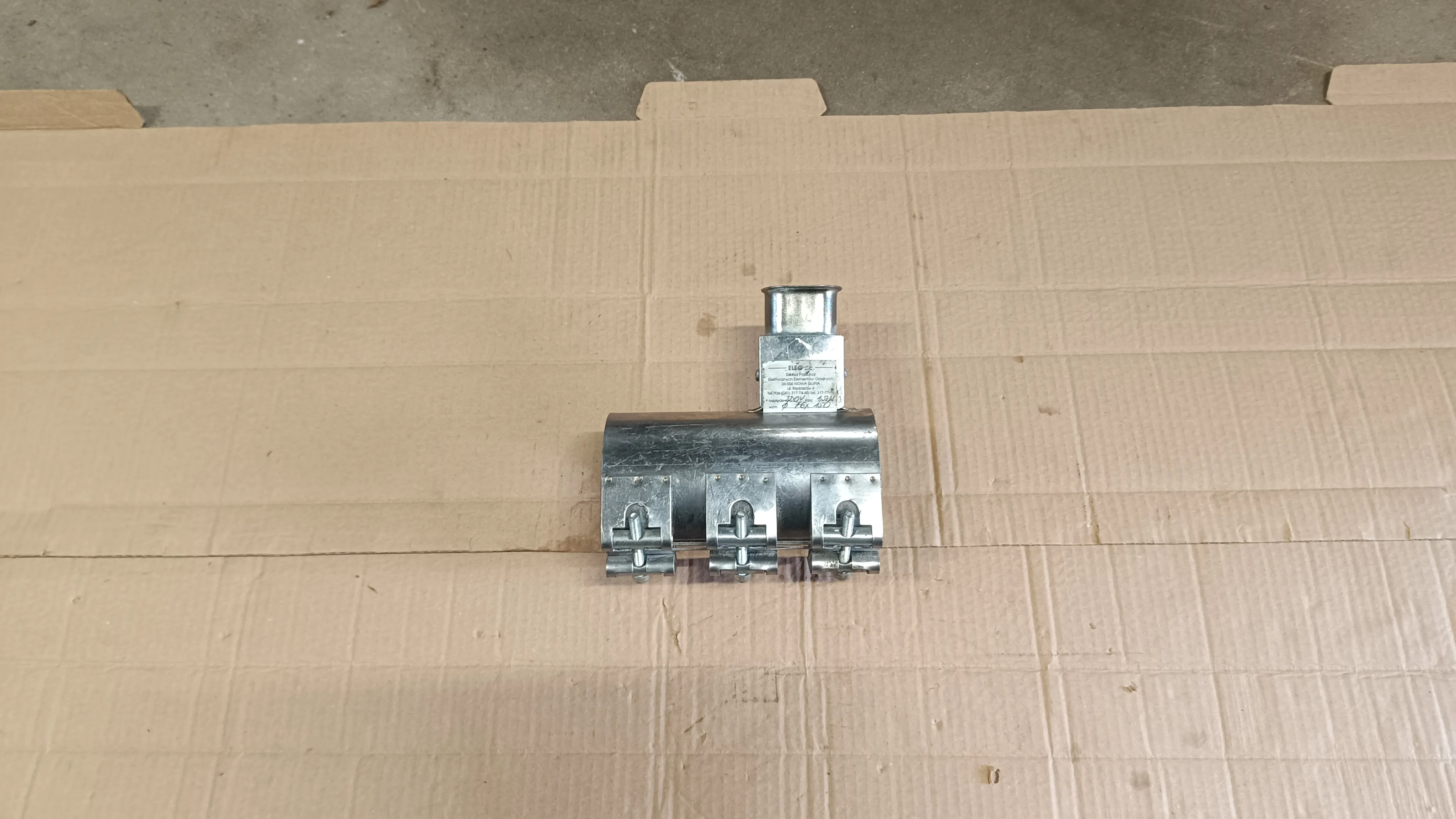 Mikanitowa fi76mm x 150mm 1500W