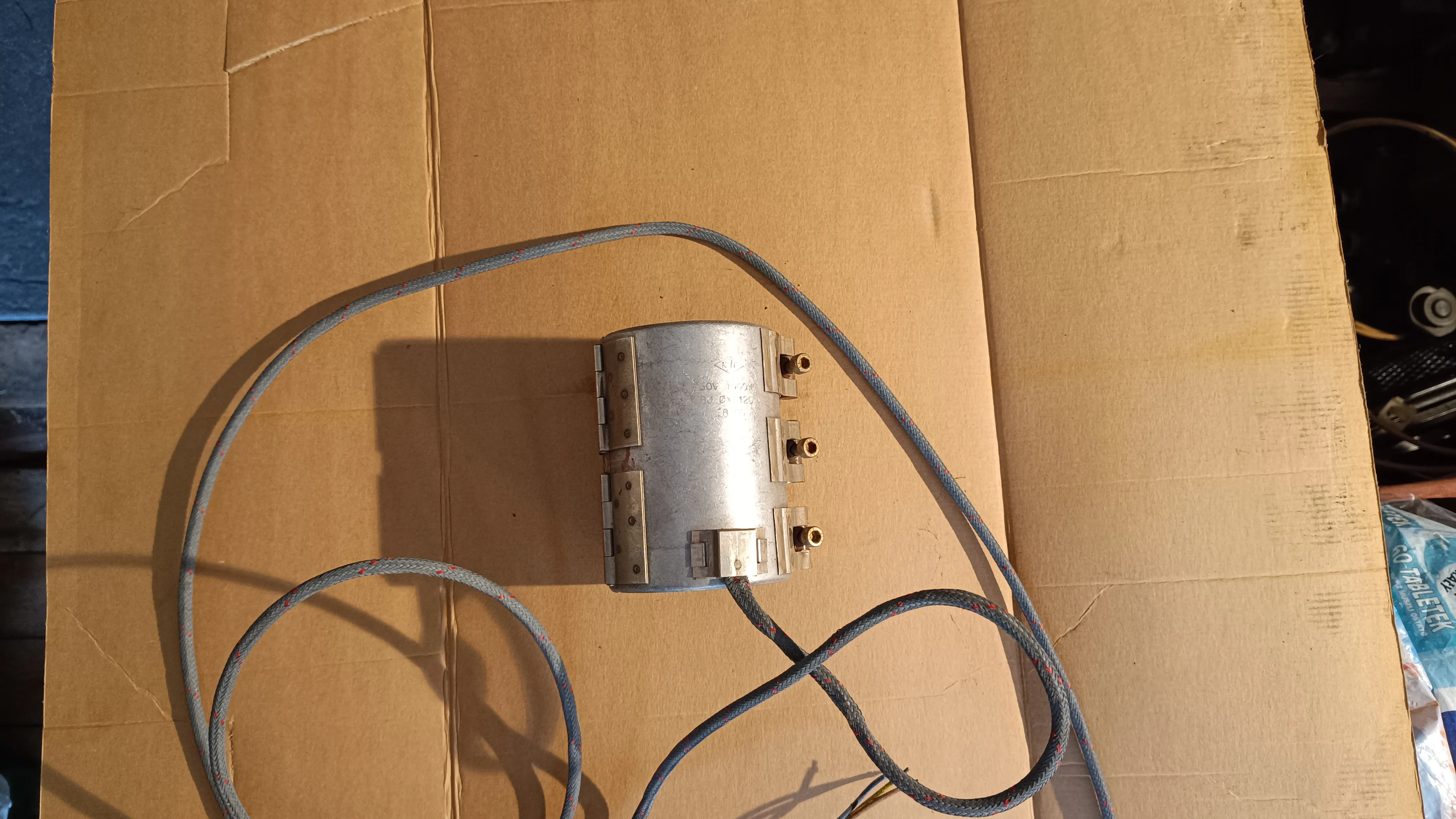 Mikanitowa fi80mm x 120mm, 1000W